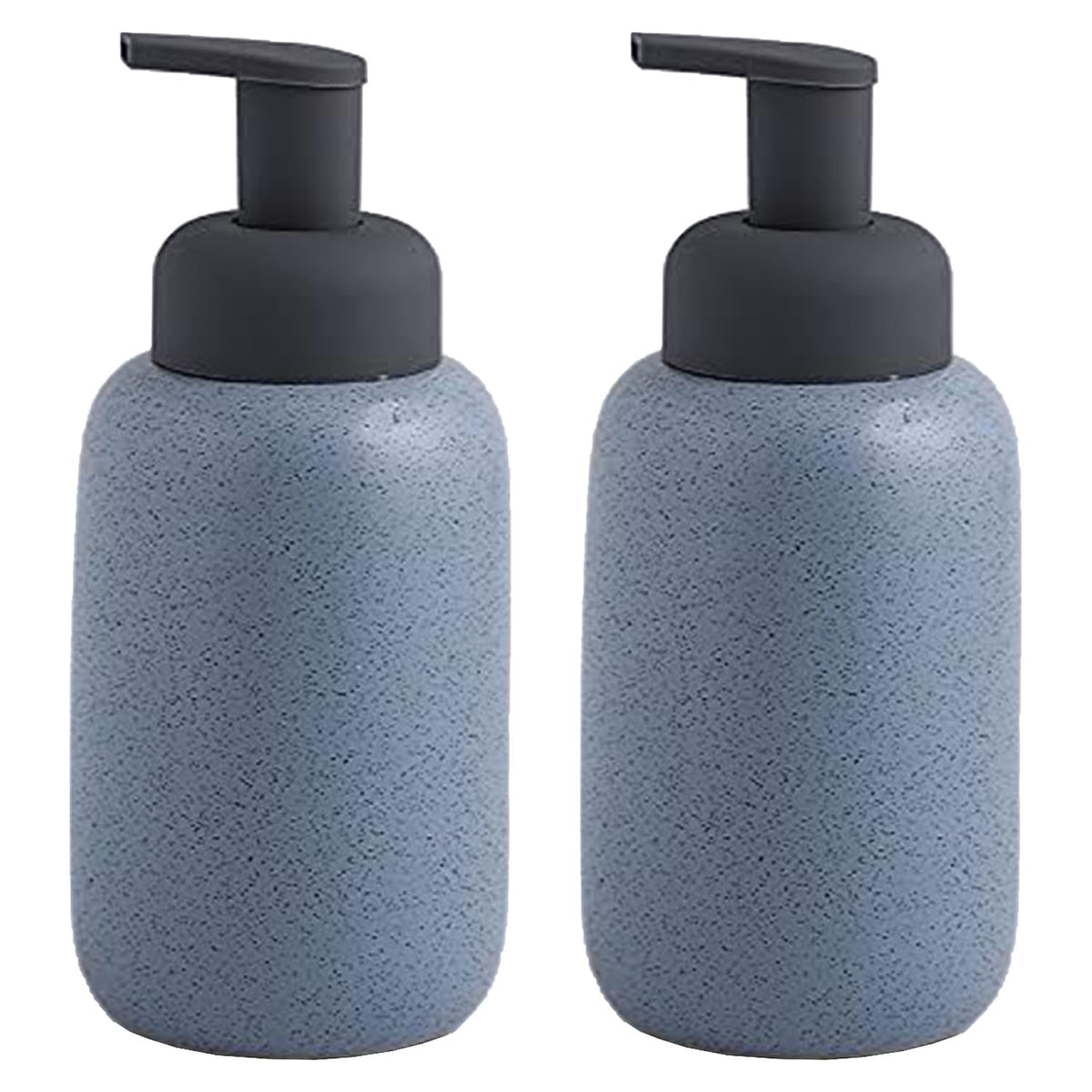 Kuber Industries Liquid Soap Dispenser | Handwash Soap Dispenser | Soap Dispenser for Wash Basin | Shampoo Dispenser Bottle | Bathroom Dispenser Bottle | Pack of 2 | JY00011 | 400 ml | Blue