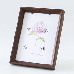 Kuber Industries Photo Frame For Home Décor|Use Horizontal & Vertical|Crystal Clear Glass|Perfect For Home, Office And Shop "16.7x21.8CM"-Pack of 6 (Brown)