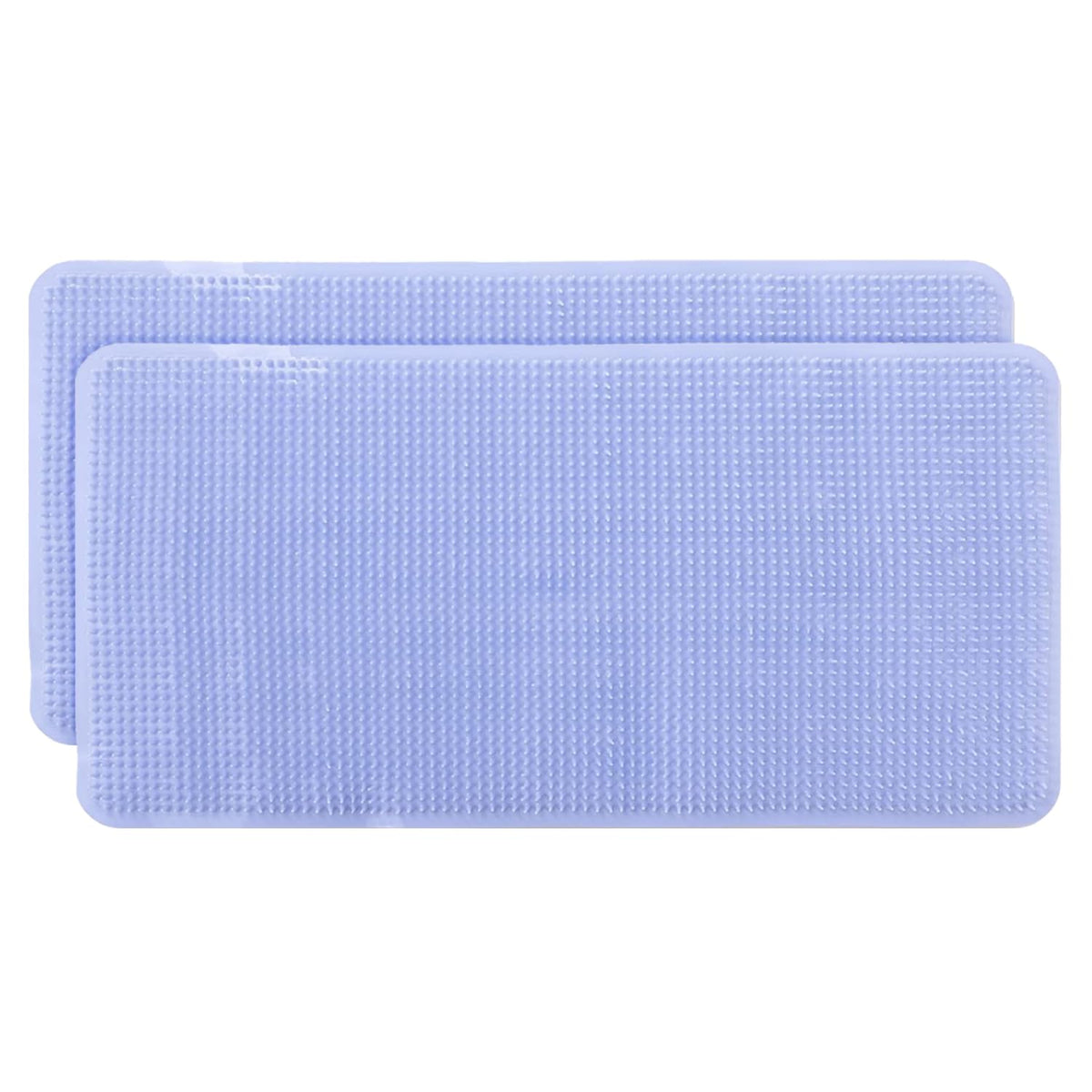 Kuber Industries Bath Mat | PVC Bathroom Mat | Shower Bath Mat | Floor Tub Mat | Bathroom Mud Mat | Anti-Skid Shower Bathroom Mat | L-YSD-C |Pack of 2|Sky Blue