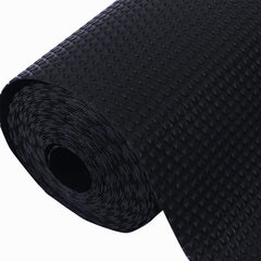 Heart Home Shelf Liner | EVA Kitchen Cabinet Shelf Mat | Anti-Slip Bathroom Mat | Fridge Mat | Table Mat | Bubble Texture Wardrobe Mat | 10 Meters |1 MM | Black