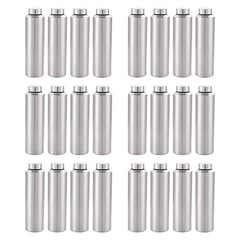 Kuber Industries Stainless Steel Water Bottle, Set of 4, 1000 ml Each (Pack of 6)