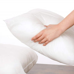 Kuber Industries Microfibre 4 Pieces Cushion Filler Set 16"X16" (White) - Ctktc40736
