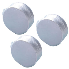 Kuber Industries Multipurpose Strong adhesive Duct Tape-Pack of 3 (White)