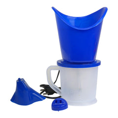 Kuber Industries 3 in 1 Plastic Steam Vaporizer For Cold and Cough (Blue)
