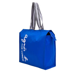 Heart Home Lunch Bag | Parachute Lunch Bag | Lunch Bag for Office | Lunch Bag for College | Lunch Bag for Adults | Zipper Lunch Bag with Handle | The Lunch Bag | Royal Blue