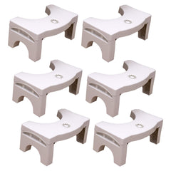Kuber Step up Stool Foldable Air Freshener Box Nonslip Padding 35 x 20 x 8 cm.-Pack of 6