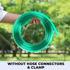 Kuber Industries Multiutility PVC Water Pipe|Multi-Utility Water Pipe for Garden, Car Cleaning & Pet Washing|| 5 Meter|Green |