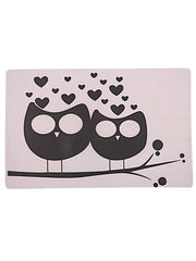 Kuber Industries Checked Design Combo PVC 3 Pieces Fridge Mats, 2 Piece Handle Cover and 1 Piece Fridge Top Cover(Grey)