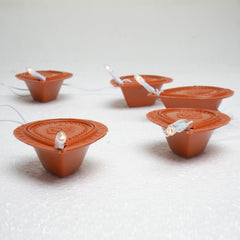 Kuber Industries Diwali Lights | Diwali String Light for Décor | Lights for Christmas | Lights for Navratri | Lights for Party | Lights for Indoor & Outdoor | Diya Lights | Brown