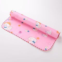 Kuber Industries Baby Waterproof matBed Protecter 50 x 70 CM-Pack of 6 (Pink)