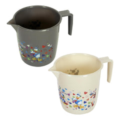 Heart Home Disney Team Bathroom Mug | Plastic Bath Mug for Bathroom | Mug for Bathroom | Mug for Toilet | Washroom Jug | 111 Bath Mug | 1 LTR | Pack of 2 | Multi