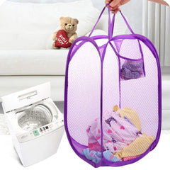 Kuber Industries Nylon 3 Piece Mesh Laundry Basket,20Ltr (Multi)-CTKTC21520, Standard