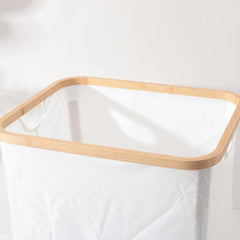 Kuber Industries Laundry Basket For Clothes|Foldable Laundry Hamper|Basket For Toys, Dirty clothes, Storage "45 LTR"-Pack of 5(Beige)