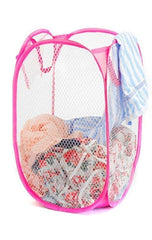 Kuber Industries Nylon 3 Piece Mesh Laundry Basket,20Ltr (Multi)-CTKTC21520, Standard