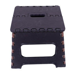 Kuber Industries 12 Inch Foldable Stool for Traveling|Heavy-Duty Step Stool for Adults|Perfect for Bathroom, Kitchen, Garden-Pack of 5 (Brown)