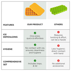 Heart Home Ice Cube Tray | Orange | ZX23101-A