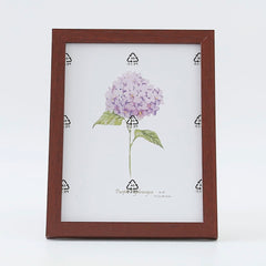 Kuber Industries Photo Frame For Home Décor|Use Horizontal & Vertical|Crystal Clear Glass|Perfect For Home, Office And Shop "16.7x21.8CM"-Pack of 4 (Brown)