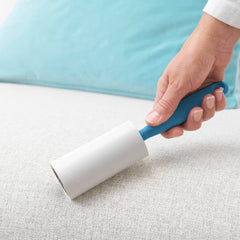 Kuber Industries Lint Remover | Super Sticky Lint Roller | Easy | Lint Roller for Clothes | Lint Roller for Pet Hair | 60 Sheets (1 Roller + 1 Replacement Roll) (Pack of 4)
