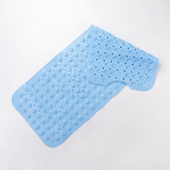 Homestic Bath Mat | PVC Bathroom Mat | Shower Bath Mat | Floor Tub Mat | Bathroom Mud Mat | Anti-Skid Shower Bathroom Mat | M-YSD-40A | Sky Blue
