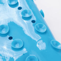 Kuber Industries Bath Mat | PVC Bathroom Mat | Shower Bath Mat | Floor Tub Mat | Foot Massager Mat | Anti-Skid Shower Bathroom Mat | B-02B |Pack of 2| Light Blue