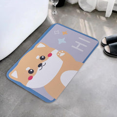 Kuber Industries Bath Mat | PVC Bathroom Mat | Shower Bath Mat | Floor Tub Mat | Diatom Mud Mat | Anti-Skid Shower Bathroom Mat | CF-220822 |Pack of 3| Multi