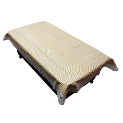 Kuber Industries Checkered PVC 6 Seater Dining Table Cover - Multicolour, (Model: DiningDT207)