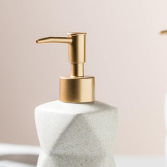 Kuber Industries Liquid Soap Dispenser | Handwash Soap Dispenser | Soap Dispenser for Wash Basin | Shampoo Dispenser Bottle | Bathroom Dispenser Bottle | 300 ML | White