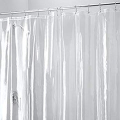 Kuber Industries PVC AC Curtain-8ft 0.2mm Transparent (CKTS04)
