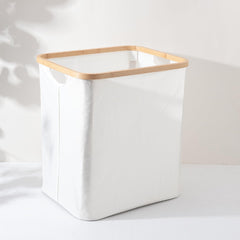 Kuber Industries Laundry Basket For Clothes|Foldable Laundry Hamper|Basket For Toys, Dirty clothes, Storage "45 LTR" (Beige)