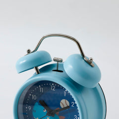Heart Home Timer Alarm Clock for Students & Heavy Sleepers | Study Table Watch for Kids Bedroom and Living Room | Light Mint Blue