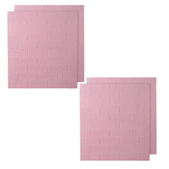 Kuber Industries Foam Brick Pattern 3D Wallpaper for Walls|Soft PE Foam| Easy to Peel, Stick & Remove DIY Wallpaper|Suitable on All Walls|Set of 2 Sheets, 70 cm X 77 cm (Pack of 2)