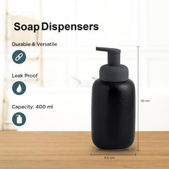 Kuber Industries Liquid Soap Dispenser | Handwash Soap Dispenser | Soap Dispenser for Wash Basin | Shampoo Dispenser Bottle | Bathroom Dispenser Bottle | Pack of 4 | JY00011 | 400 ml | Blue