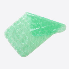 Kuber Industries Bath Mat | PVC Bathroom Mat | Shower Bath Mat | Floor Tub Mat | Foot Massager Mat | Anti-Skid Shower Bathroom Mat | B-01B |Pack of 2| Green