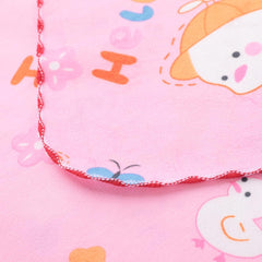 Kuber Industries Baby Waterproof matBed Protecter 50 x 70 CM-Pack of 3 (Pink)