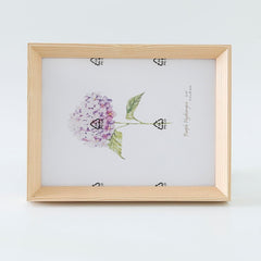 Kuber Industries Photo Frame For Home Décor|Use Horizontal & Vertical|Crystal Clear Glass|Perfect For Home, Office And Shop "16.7x21.8CM"-Pack of 6(Natural)