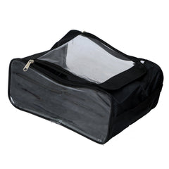 Kuber Industries Black Shoe Bag (NEWL0711)