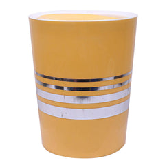 Kuber Industries Plastic Swing Lid Garbage Waste Dustbin, 5 Liters (Yellow) - CTKTC022851