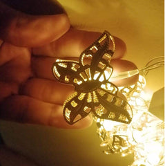 Kuber Industries Diwali Lights | Diwali String Light for Décor | Lights for Christmas | Lights for Navratri | Lights for Party | Lights for Indoor & Outdoor | Butterfly String Lights | Golden
