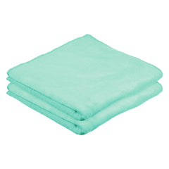 Heart Home Cleaning Towel | Reusable Cleaning Cloths for Kitchen | Duster Towel for Home Cleaning | 400 GSM Cleaning Cloth Towel for Car | Bike | 50x70 | Pack of 2 | Green