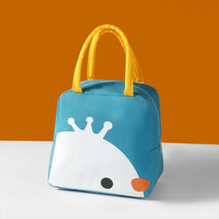 Homestic Lunch Bag | Lunch Bag for Office | Lunch Bag for College | Reusable Lunch Bag | Lunch Bag for Adults | Tiffin Lunch Bag with Handle | Printed | LYN11-TQE | Turquoise