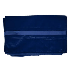 Heart Home Storage Attachi Bag | Parachute Travel Storage Bag | Underbed Storage Bag | Storage Organizer for Clothes | Zipper Closure Blanket Bag with Handle | Large | Pack of 2 | Navy Blue