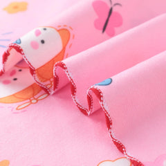 Kuber Industries Baby Waterproof matBed Protecter 50 x 70 CM-Pack of 3 (Pink)