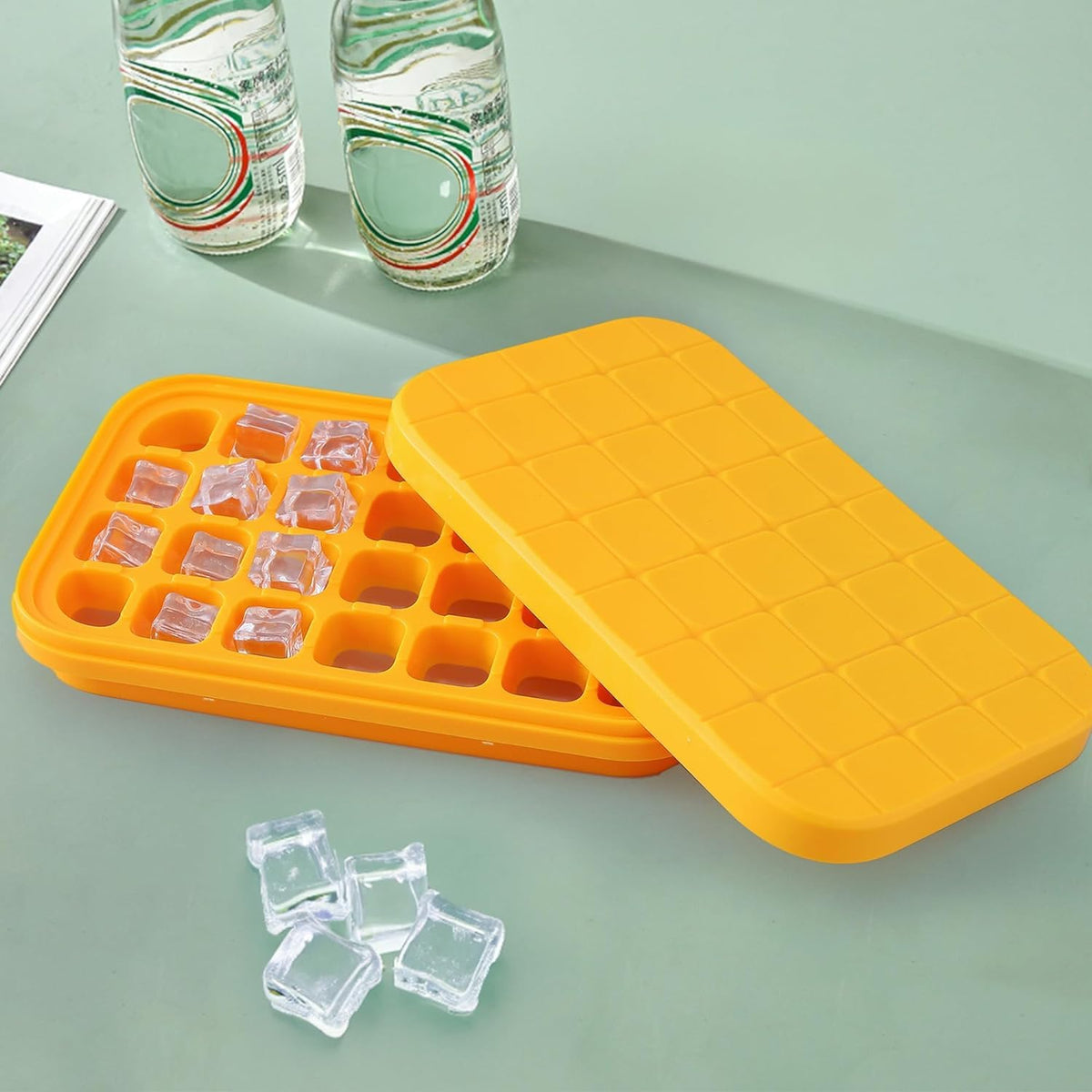 Heart Home Ice Cube Tray | Orange | ZX23101-A