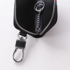 Kuber Industries Key Case|Keychain/Keyring/Key Tag|Car Key Clip, Key Holder, Key Organizer-Pack of 4 (Black)