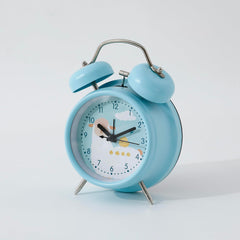 Kuber Industries Timer Alarm Clock for Students & Heavy Sleepers | Study Table Watch for Kids Bedroom and Living Room | Baby Blue