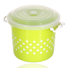 Kuber Industries CTKTC034761 Plastic Container - 6L, 2 Pcs, Blue