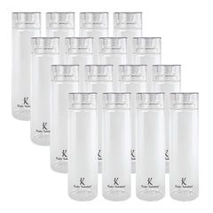 Kuber Industries BPA Free Plastic Water Bottles | Breakproof, Leakproof, Food Grade PET Bottles | Water Bottle for Kids & Adults | Plastic Bottle Set of 4 |Natural (Pack of 4)
