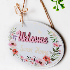 Kuber Industries Door Decor Panel|Wall Hanging Wooden Frame Board-Pack of 3 (White)