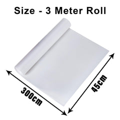 Heart Home Shelf Liner | Kitchen Cabinet Shelf Protector | Kitchen Liners for Cabinets and Drawers | Drawer Liner Mat | Self Lining Shelf Liner Cabinet Mat | 3 MTR | Pack of 2 | White