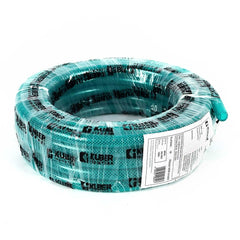 Kuber Industries Basic PVC with Nylon Braided Water Pipe 10 Meter|Multi-Utility Water Pipe for Garden, Car Cleaning & Pet Cleaning|Heavy Duty & Leak Proof Hose Pipe for Gardening|Green|(Pack of 2)